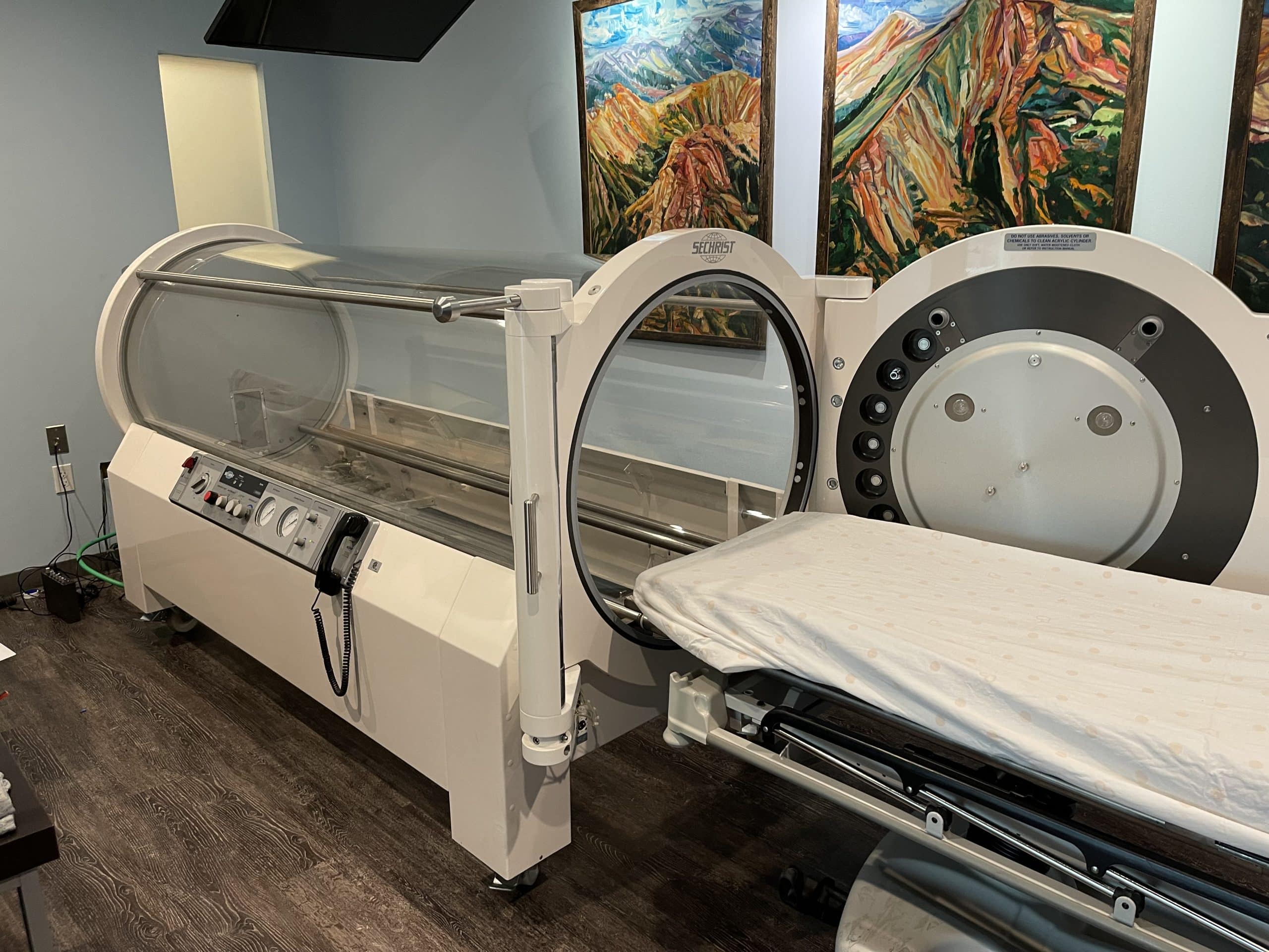 Hyberbaric Oxegen Chamber Breiner Whole Body Health Center in Fairfield, CT